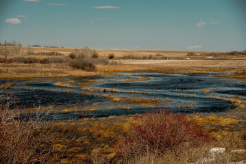 landscape on the prairie