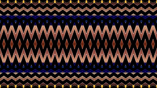beautiful video colorful abstract bright light energy 4K of smooth lines waves glittering light effect on black background	