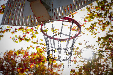 le panier de street basket ball 