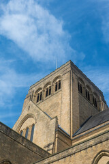 Fototapeta na wymiar Ampleforth Abbey a Benedictine Catholic monastery in North Yorkshire