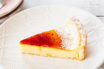 クリームブリュレ風タルト