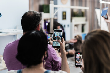 Grabando con el movil