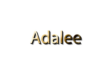 ADALEE 3D MOCKUP