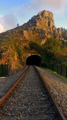 Túnel ferroviario de Ponte Ulla, Galicia