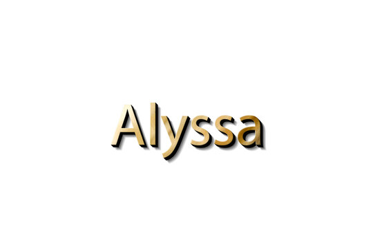 ALYSSA TEXT BASE MOCKUP