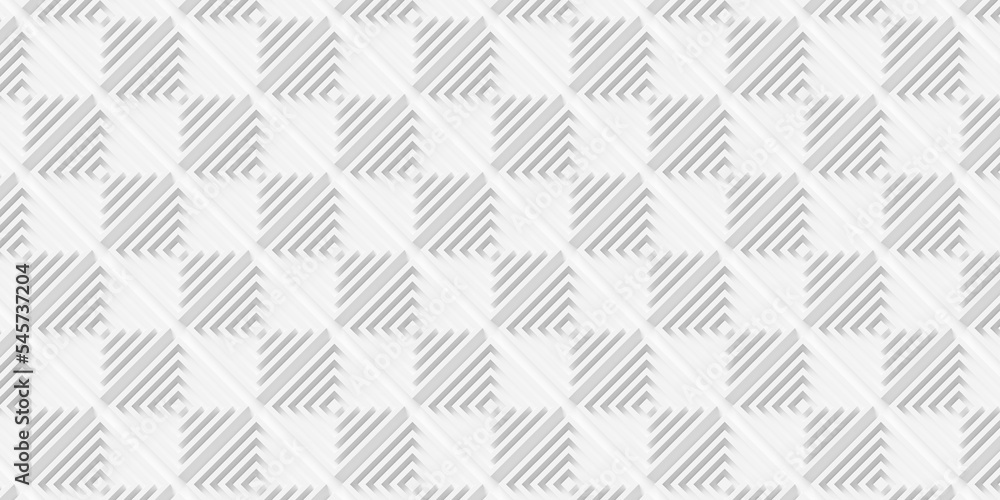 Poster diagonally hatched offset white cube boxes block background wallpaper banner full frame filling