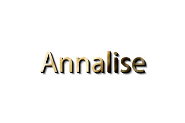 ANNALISE 3D MOCKUP