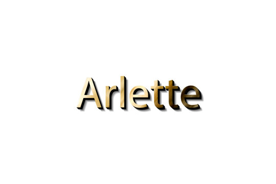 ARLETTE 3D MOCKUP NAME