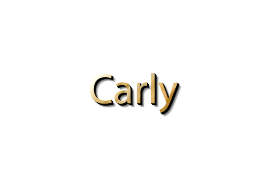 mockup name Carly