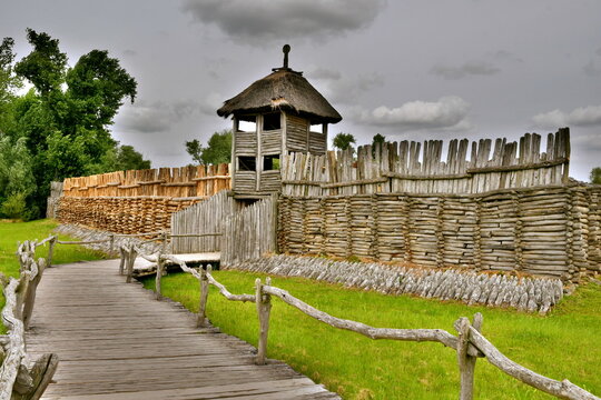 Ancient settlement in Biskupin