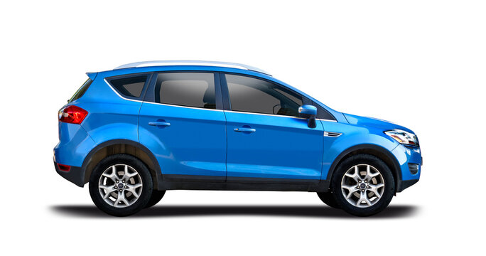Ford Kuga car side view isolated on white background, 27 August 2013, Thessaloniki, Greece	
