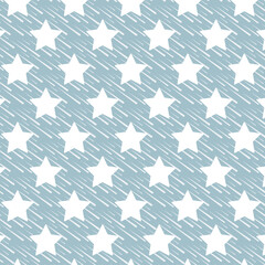 Fototapeta na wymiar Seamless pattern with star shapes, perfect for wallpaper, wrapping or fabric print template 