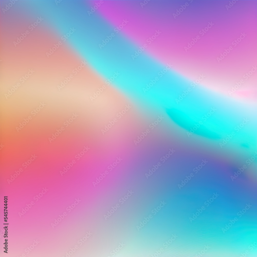 Aufkleber gradient mesh abstract background. vibrant holographic backdrop with gradient mesh. 90s, 80s retro s