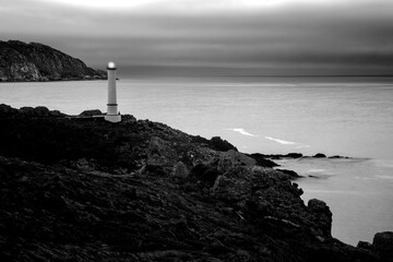 Faros de la Península Ibérica en Blanco y Negro. 