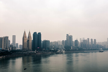 Obraz na płótnie Canvas urban scene of Chongqing, China