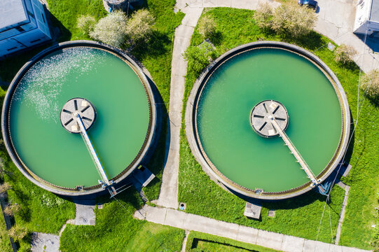 Water treatment, sedimentation tank