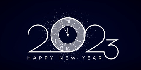Happy 2023 New Year. Holiday celebration