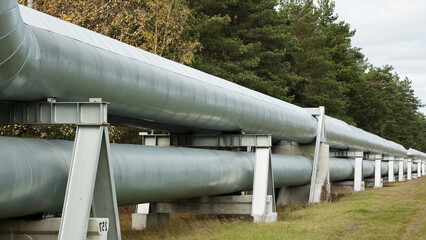 pipeline, in the photo pipeline close-up