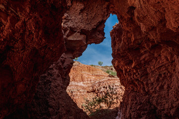 Palo Duro Canyon State Park in Canyon, Texas near Amarillo, Texas