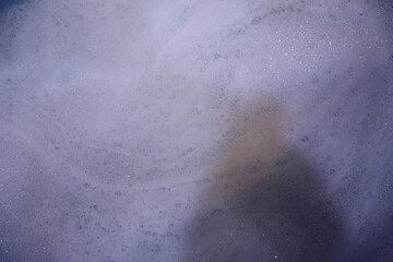 Soap foam and bubbles background