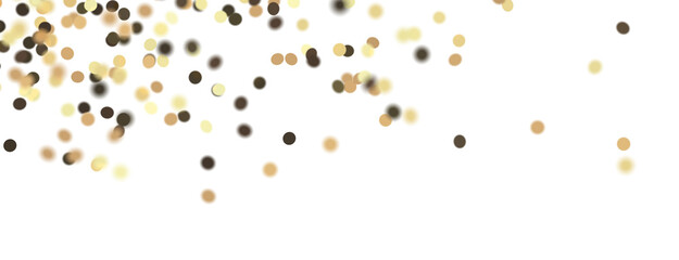 gold confetti