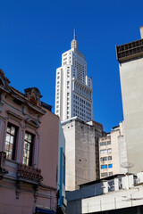 Fototapeta na wymiar Famous building in the city of sao paulo