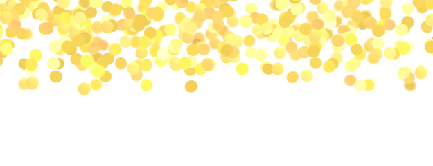 gold confetti