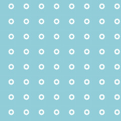 seamless pattern with pattern on blue background	