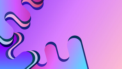 ABSTRACT GEOMETRIC BACKGROUND ELEGANT GRADIENT COLOR DESIGN VECTOR TEMPLATE GOOD FOR MODERN WEBSITE, WALLPAPER, COVER DESIGN 