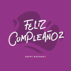 Happy birthday in spanish