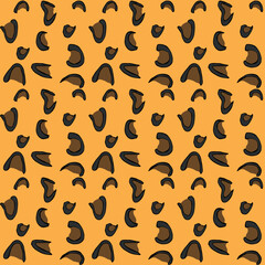 Seamless Pattern Brazilian Jaguar Texture for Multiples Uses.