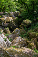 Huelgoat forest Le Menage de la Vierge in Brittany, France