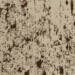 Coffee chocolate Grunge Vector Texture Template. Distress Background Dark Messy Expanse Of Dust. Easily Create Abstract Dotted, Scratch, Vintage Effect With Noise And Grain 