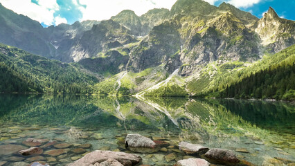 Morskie Oko - obrazy, fototapety, plakaty