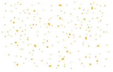 Golden falling confetti vector illustration. © undrey