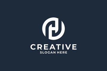 Creative letter H logo design inspiration.