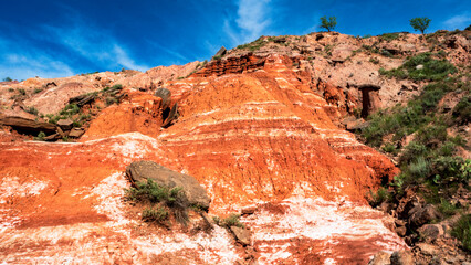 Palo Duro Canyon State Park in Canyon, Texas near Amarillo, Texas