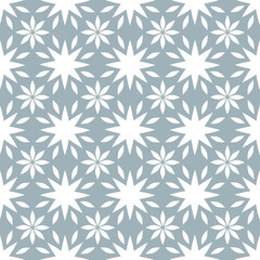 Abstract floral holiday seamless pattern. Floral ornamental texture. Artistic mosaic background