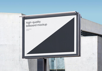 Billboard Street Outdoor Poster Mockup Template