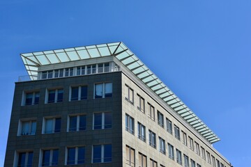 low angle view of modern building in Berlin