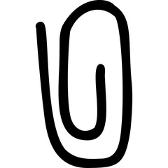 Clip. Stationery. Doodle