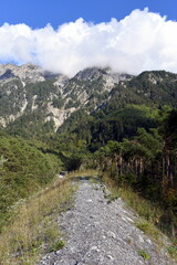 Fototapeta premium Bergwelt Liechtenstein