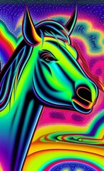 Obraz premium Running stallion