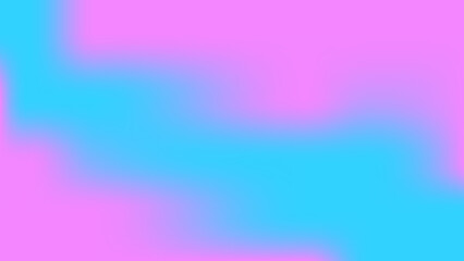 Colorful Blurred Abstract Background. Subtle Transitions from Bright Blues and Pinks. Blue and Pink color gradient. Rainbow Background.