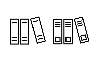 Library icon vector for web and mobile app. education sign and symbol