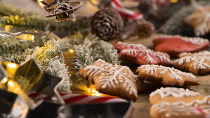 Baked Christmas cookies