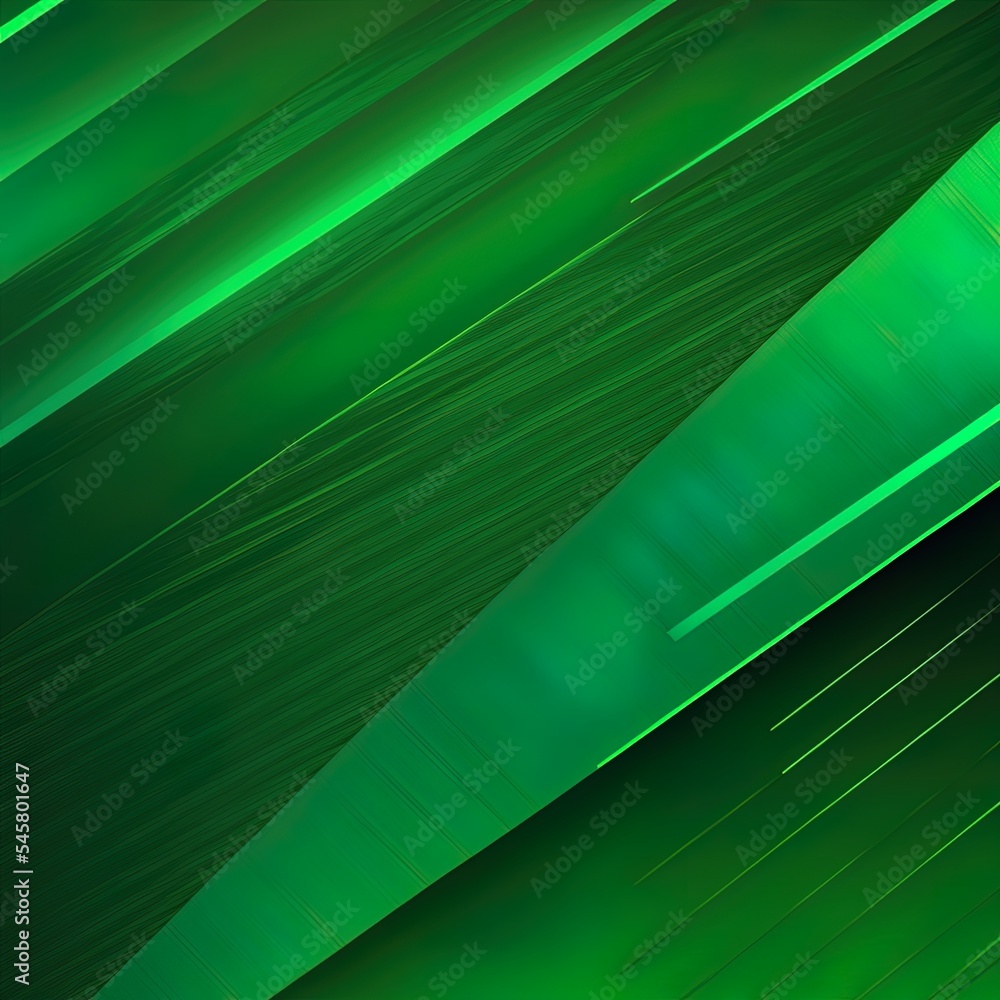 Poster elegant abstract diagonal green background with lines