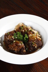 Chicken and pork adobo - Filipino dish