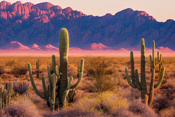 cactus in the desert