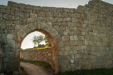 View of Numao Castle. Council of Vila Nova de Foz Coa. Portugal. Douro Region